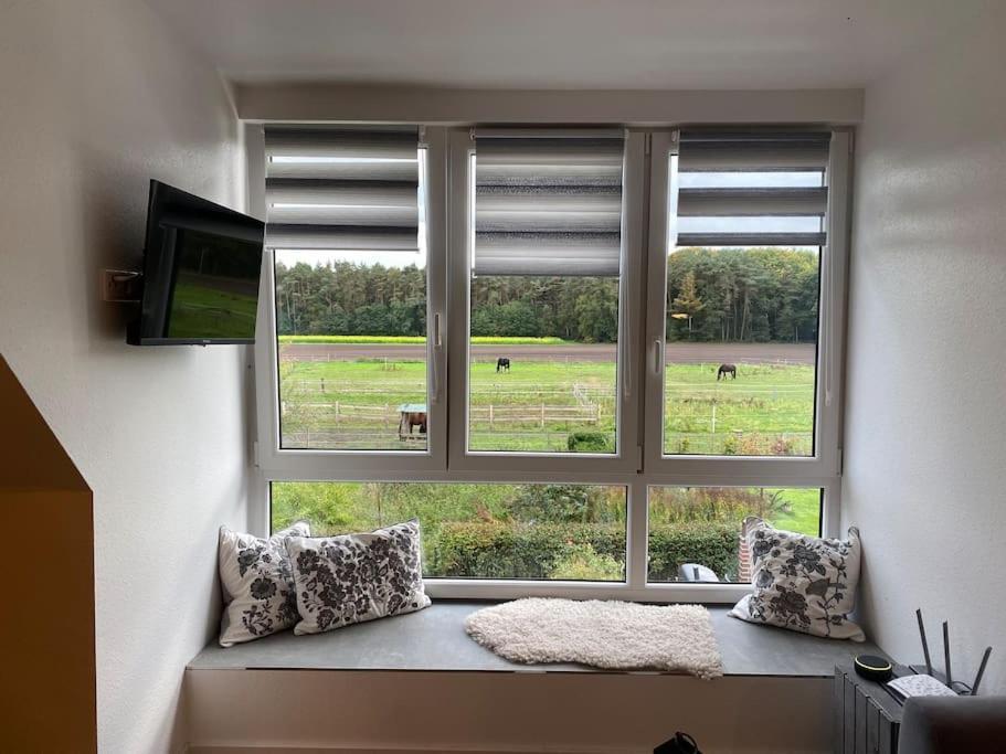 Wunderschoene Ferienwohnung Auf Dem Bauernhof جريفن المظهر الخارجي الصورة
