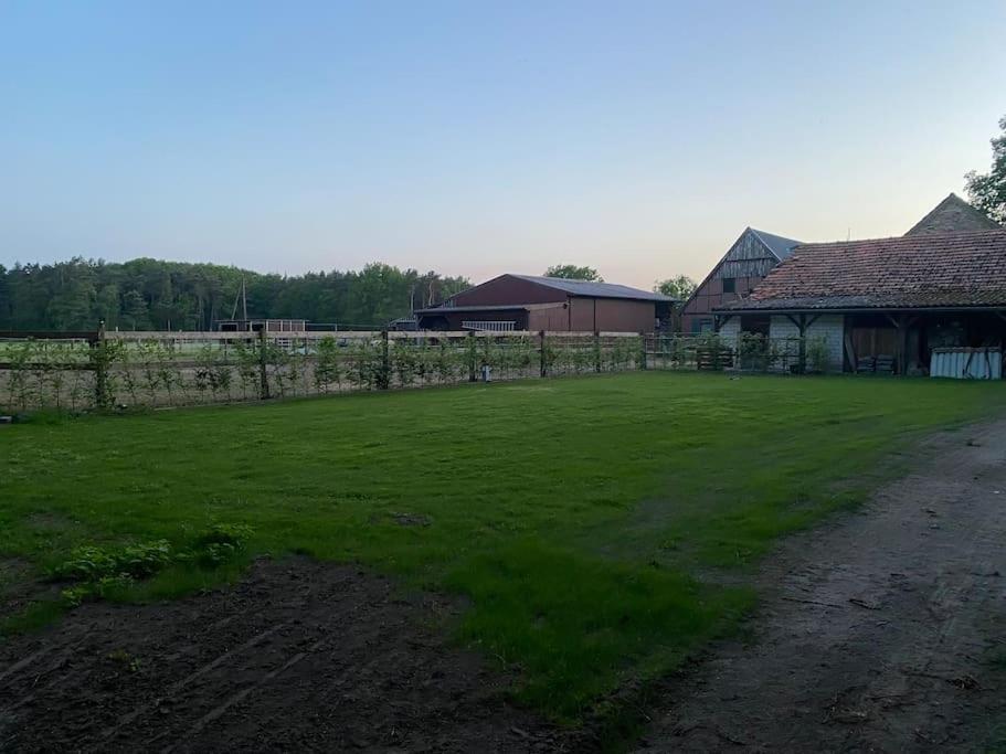 Wunderschoene Ferienwohnung Auf Dem Bauernhof جريفن المظهر الخارجي الصورة