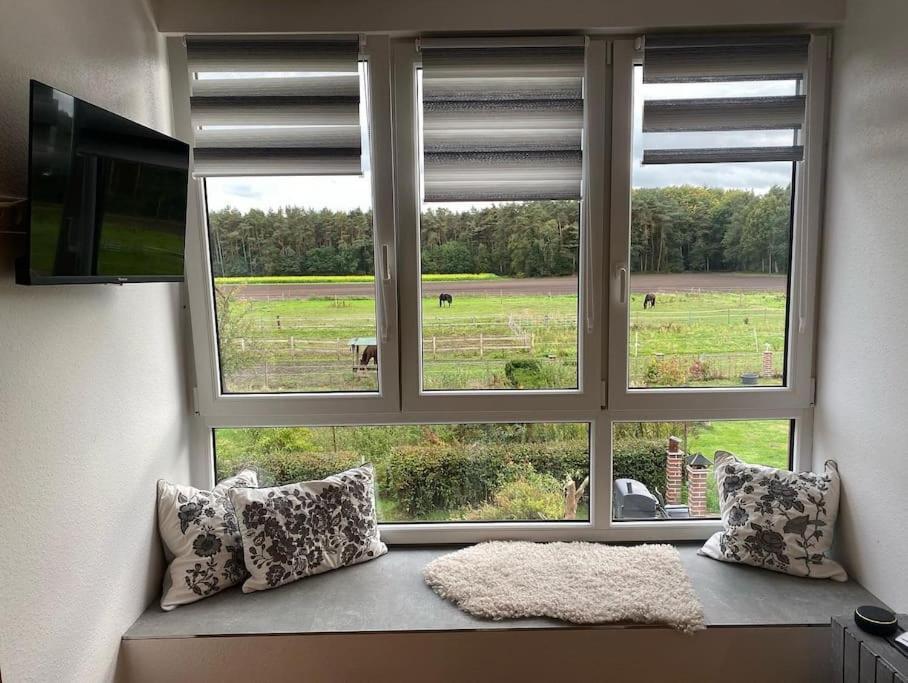 Wunderschoene Ferienwohnung Auf Dem Bauernhof جريفن المظهر الخارجي الصورة