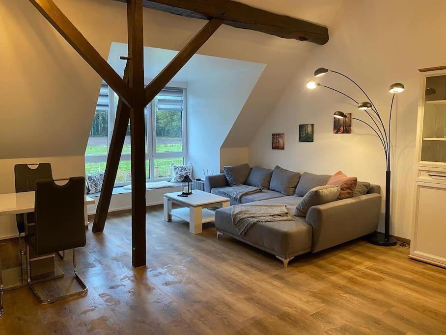 Wunderschoene Ferienwohnung Auf Dem Bauernhof جريفن المظهر الخارجي الصورة